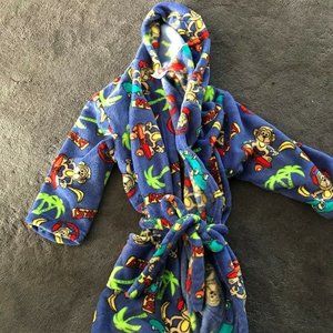MADE WITH LOVE AND KISSES MONKEY ROBE  YOUTH  8-10
